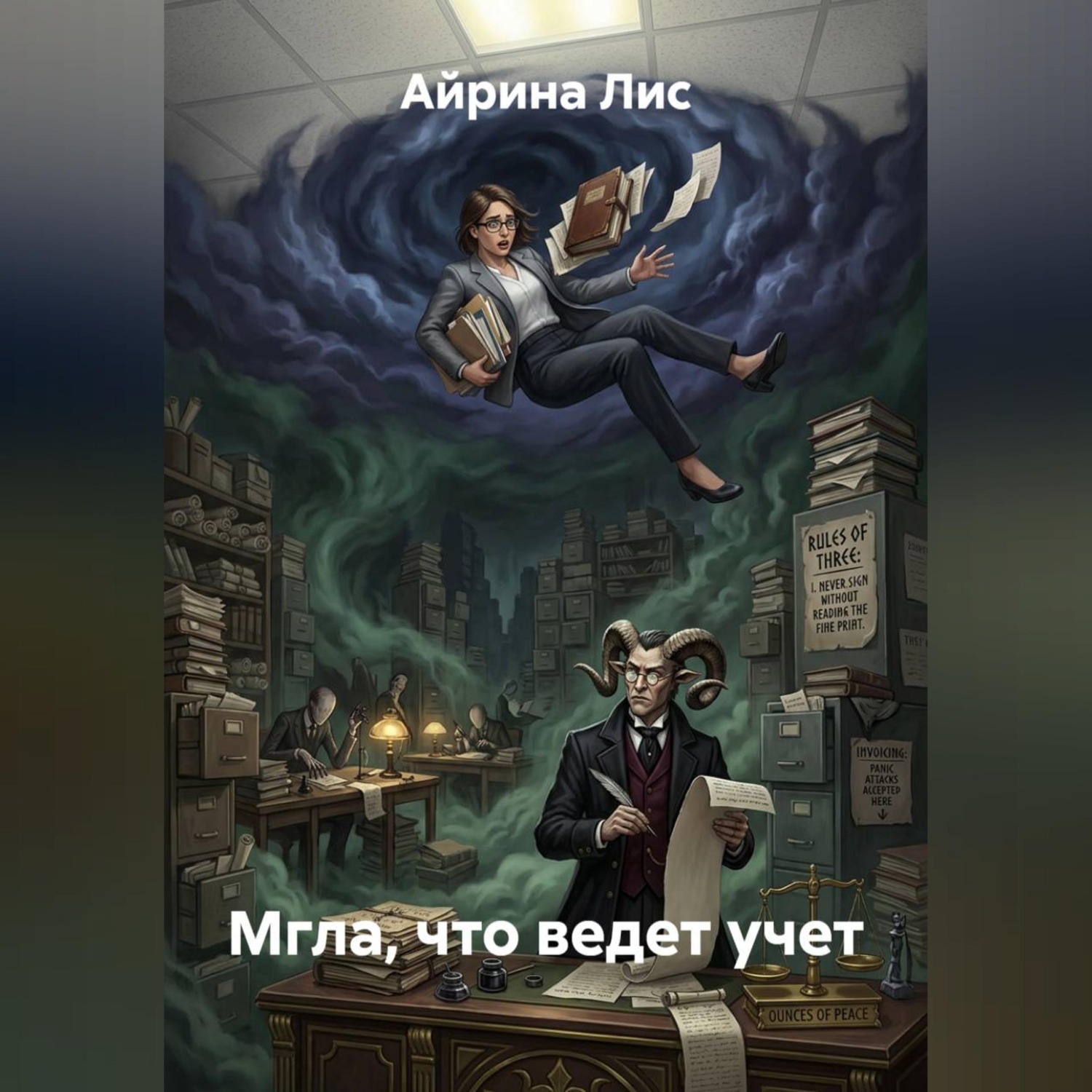 Обложка книги «Мгла, что ведет учет»