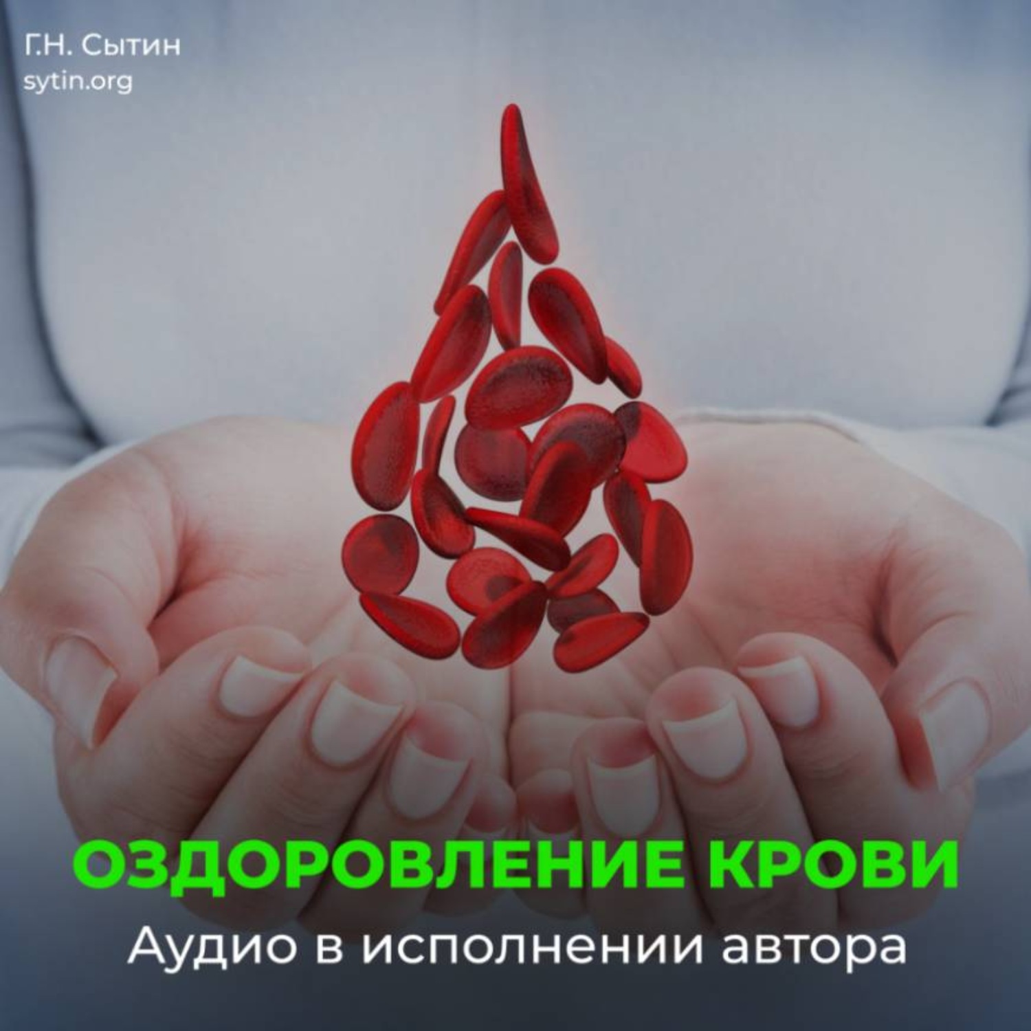 Обложка книги «Божественное оздоровление крови и кроветворения»