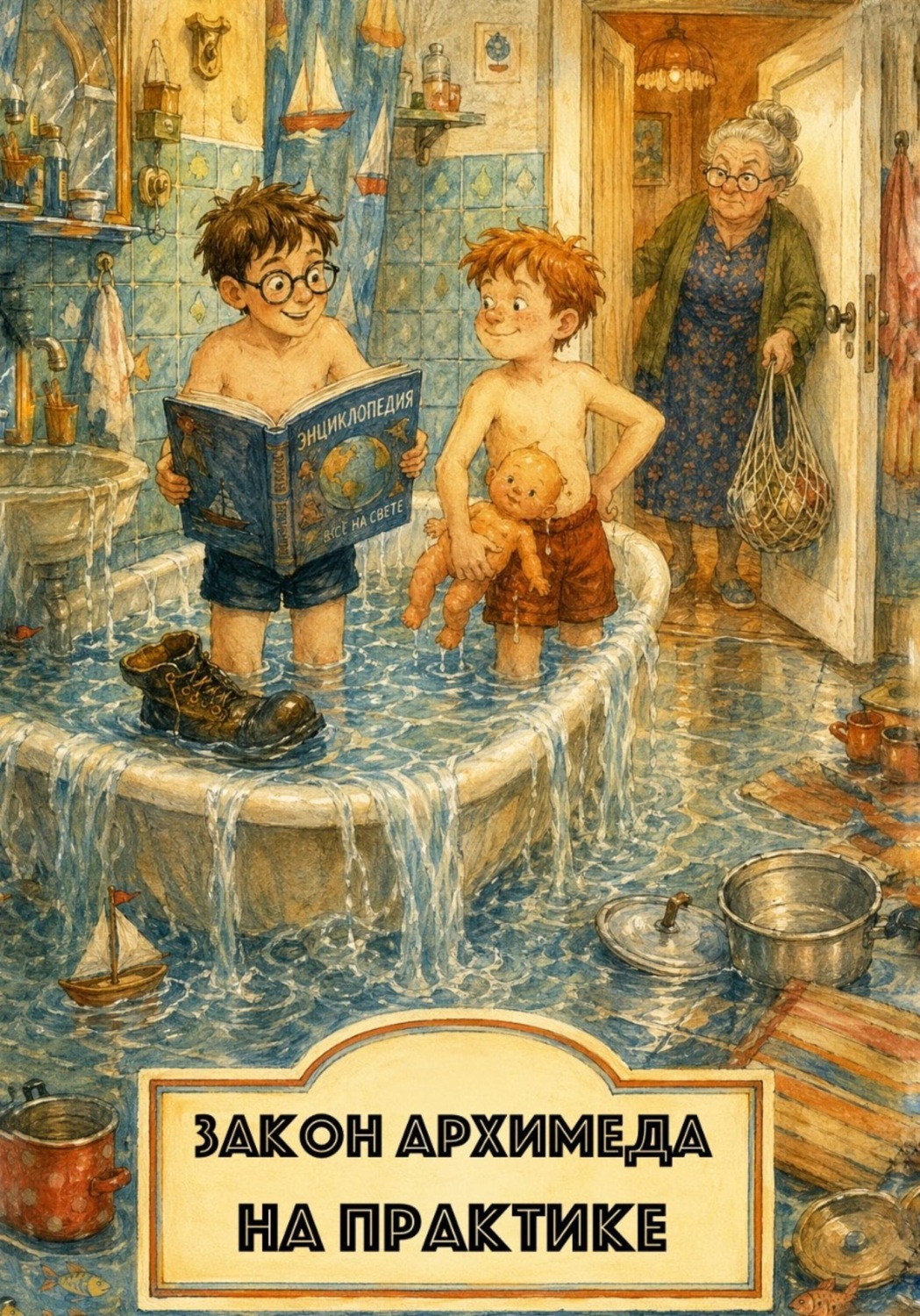 Обложка книги «Цикл «Двор и компания» Закон Архимеда на практике»