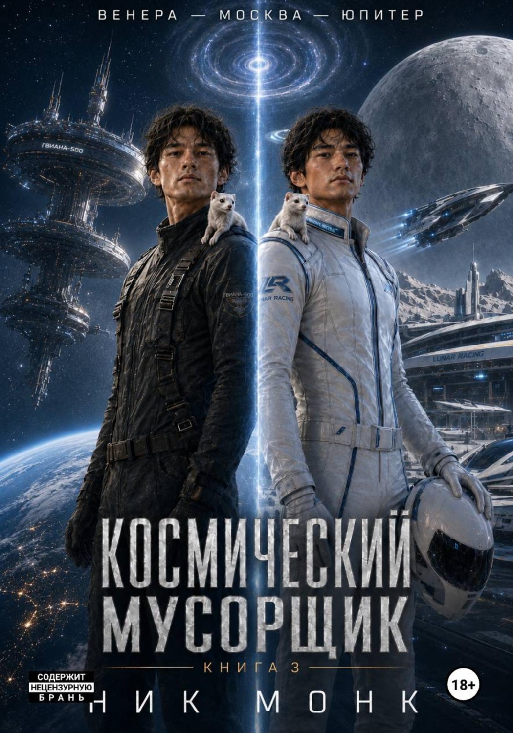 Обложка книги «Венера-Москва-Юпитер. Книга третья: Космический мусорщик»