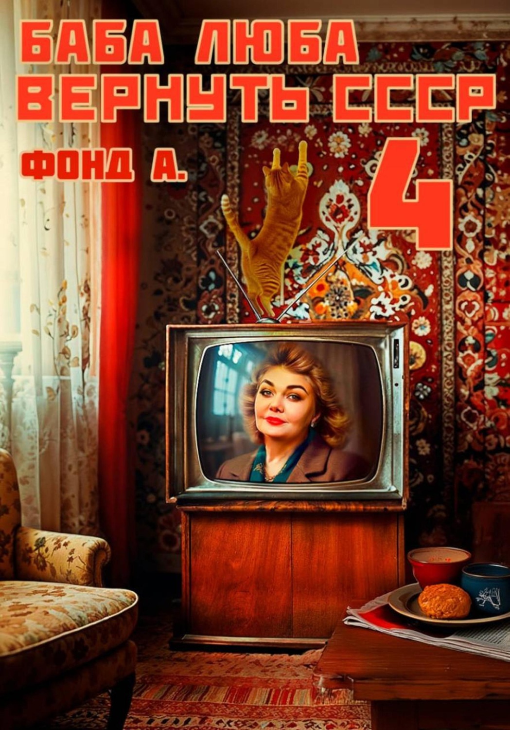 Обложка книги «Баба Люба. Вернуть СССР. Книга 4»