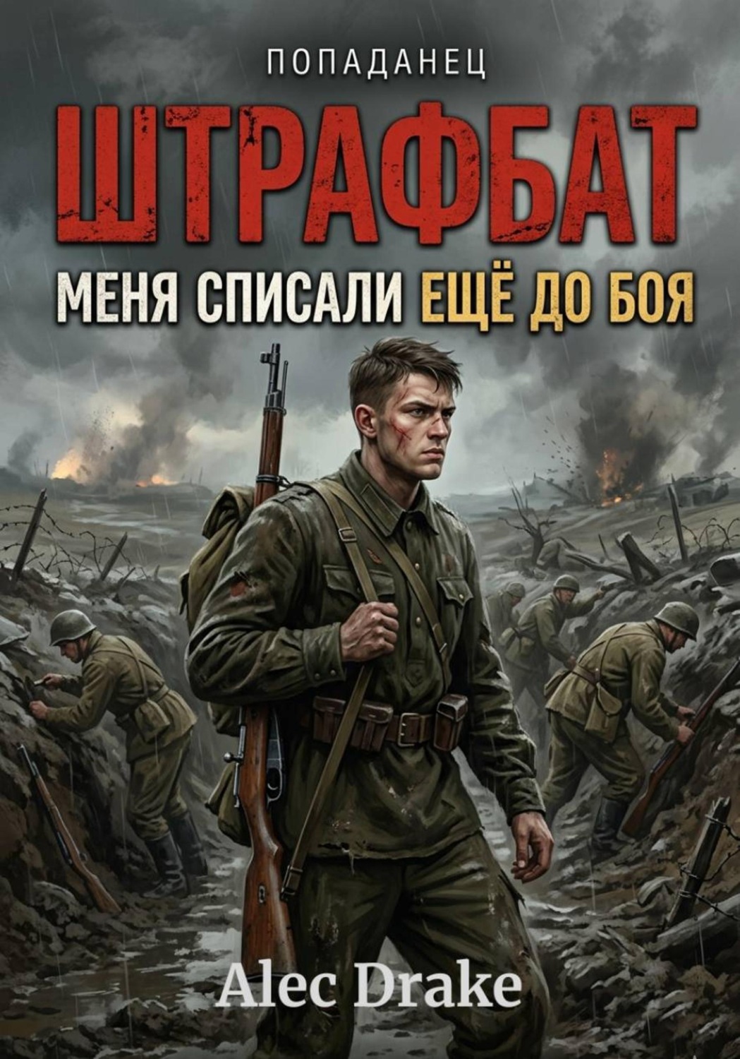 Обложка книги «Попаданец. Штрафбат: Меня списали ещё до боя»