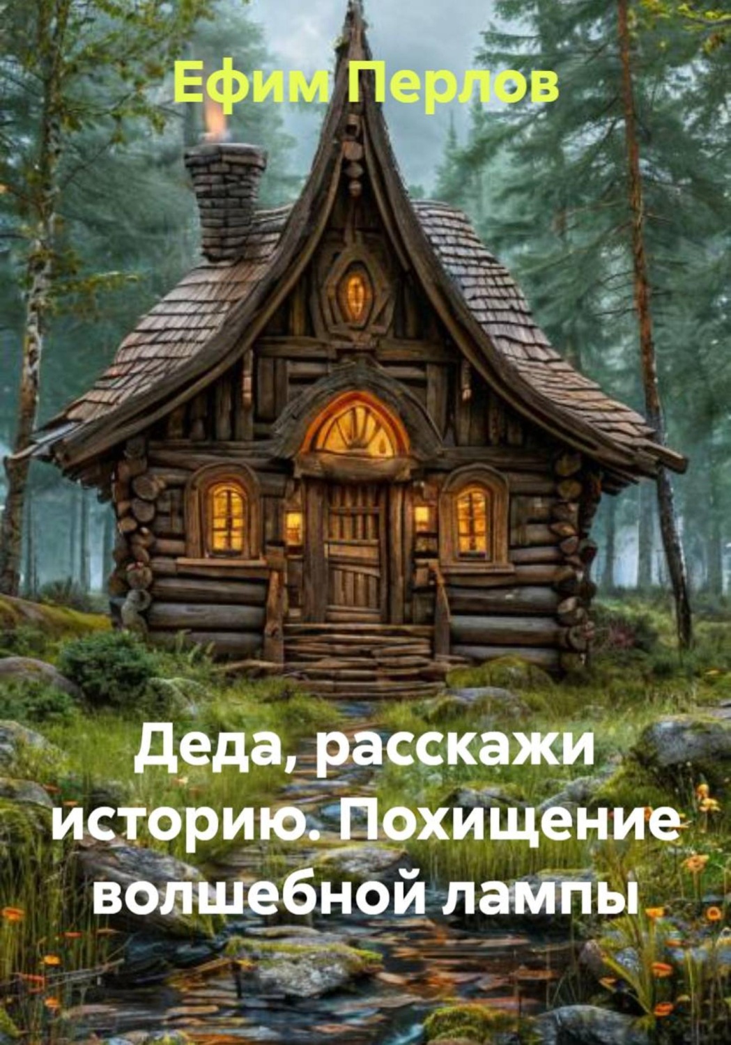 Обложка книги «Деда, расскажи историю. Похищение волшебной лампы»