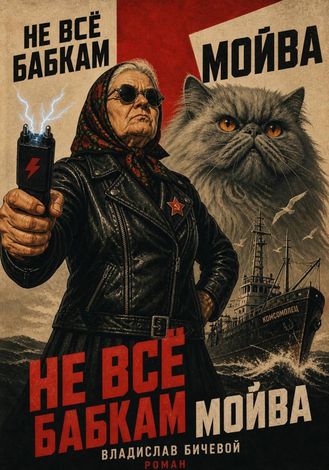 Обложка книги «Не всё бабкам мойва»