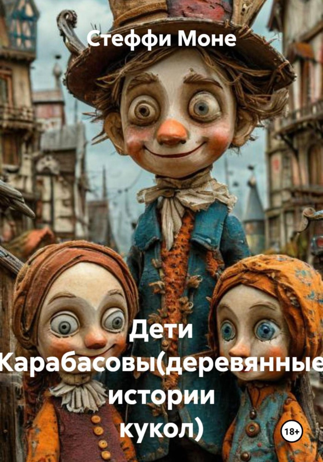 Обложка книги «Дети Карабасовы (деревянные истории кукол)»