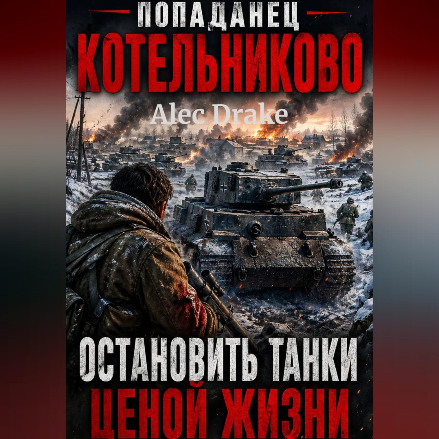 Обложка книги «Попаданец. Котельниково: Остановить танки ценой жизни»