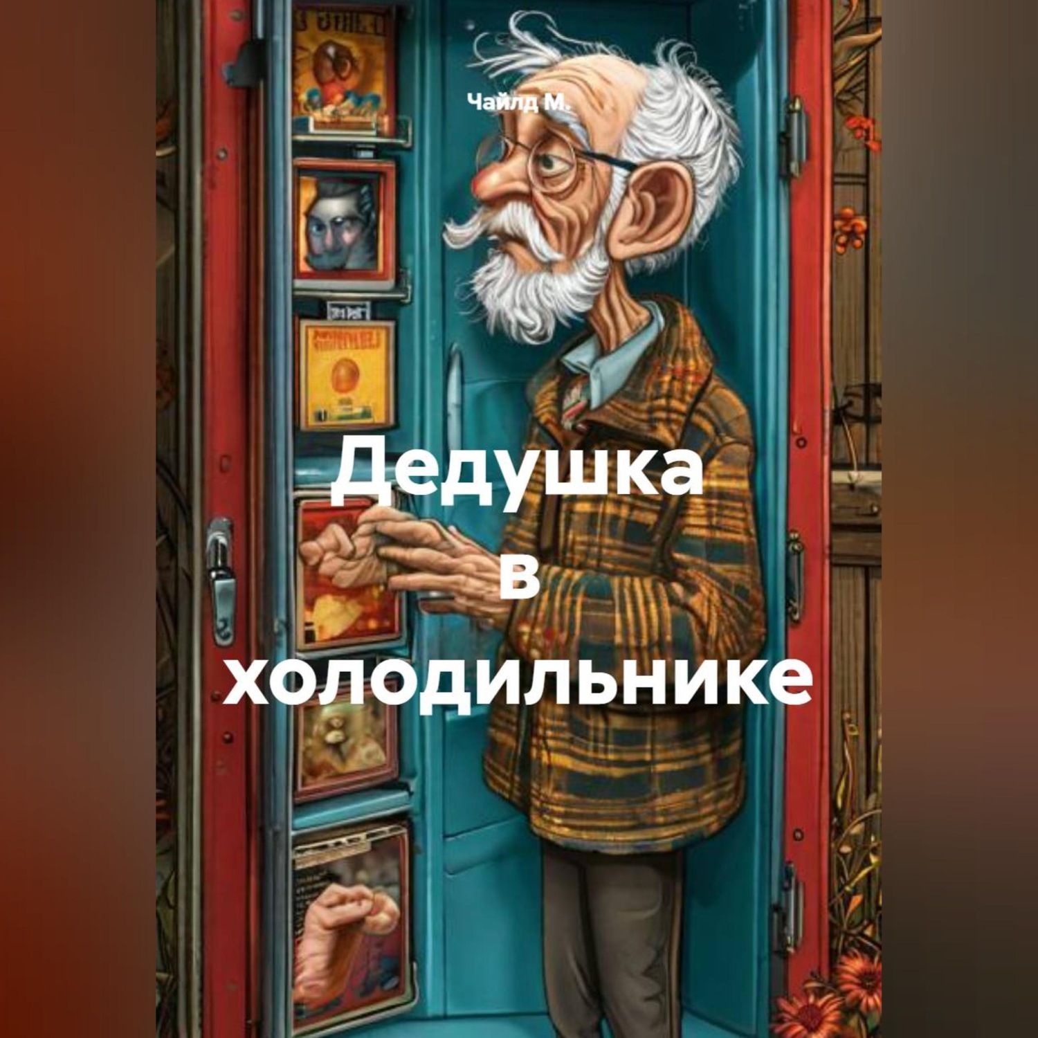 Обложка книги «Дедушка в холодильнике»