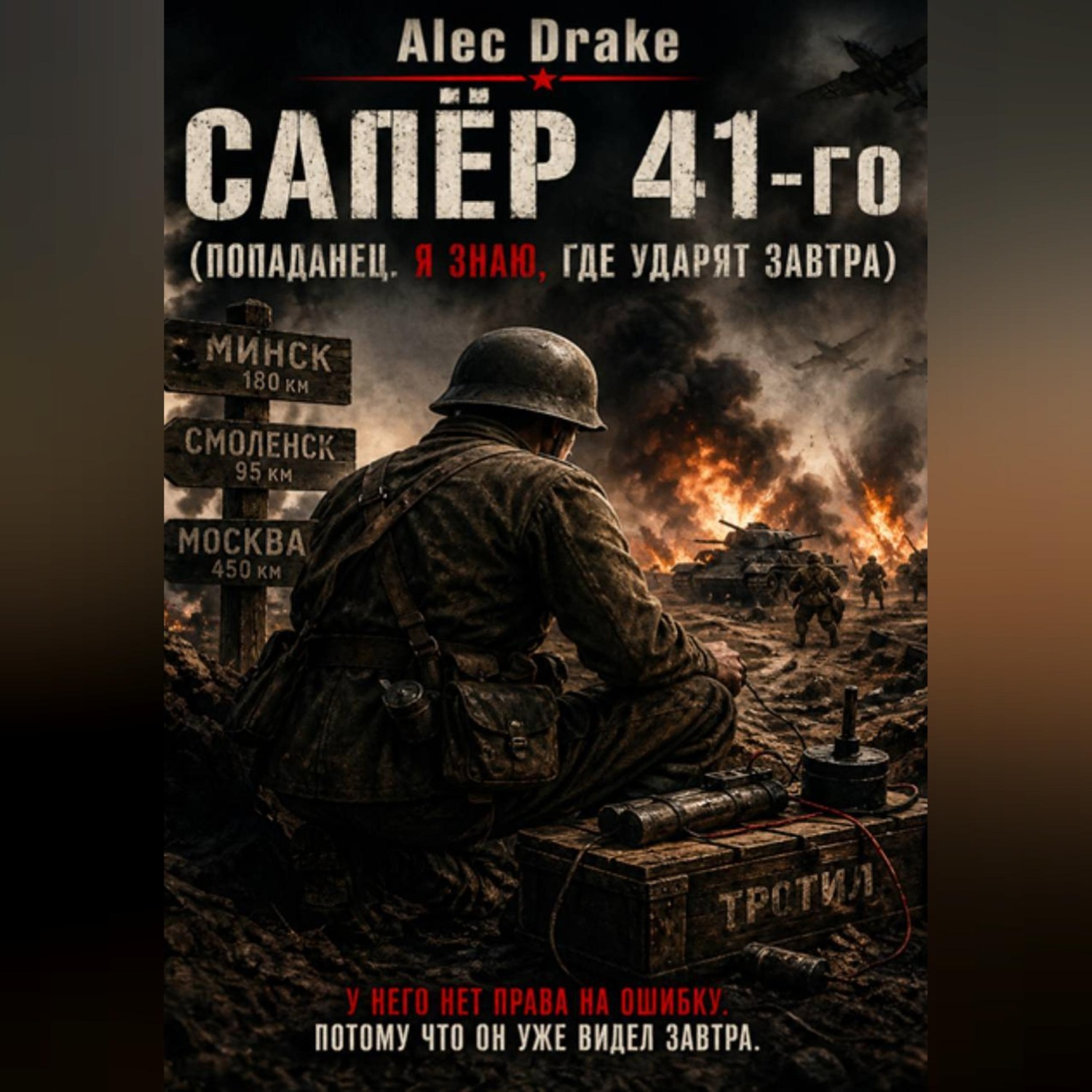 Обложка книги «Сапёр 41-го (Попаданец. Я знаю, где ударят завтра)»