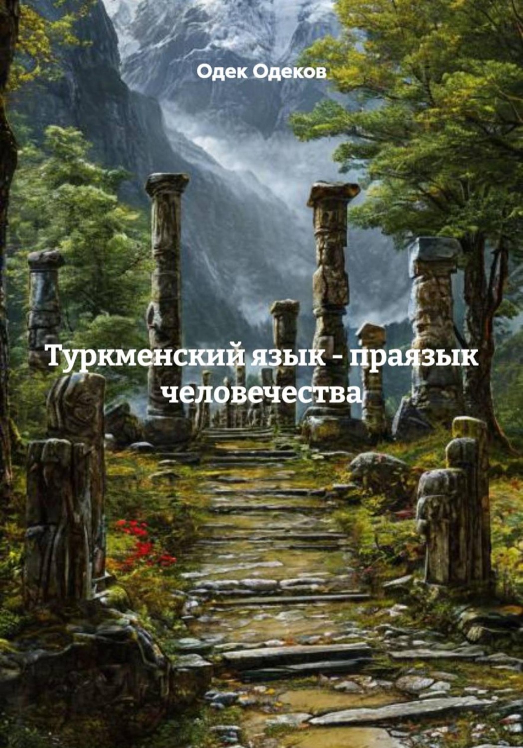 Обложка книги «Туркменский язык - праязык человечества»