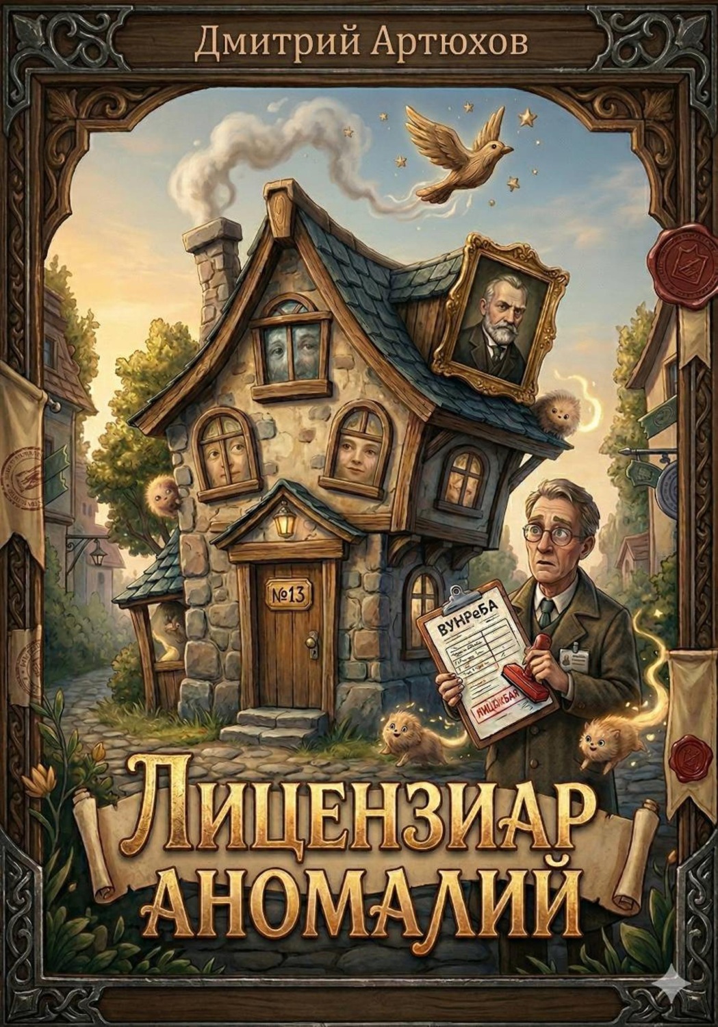Обложка книги «Лицензиар Аномалий»
