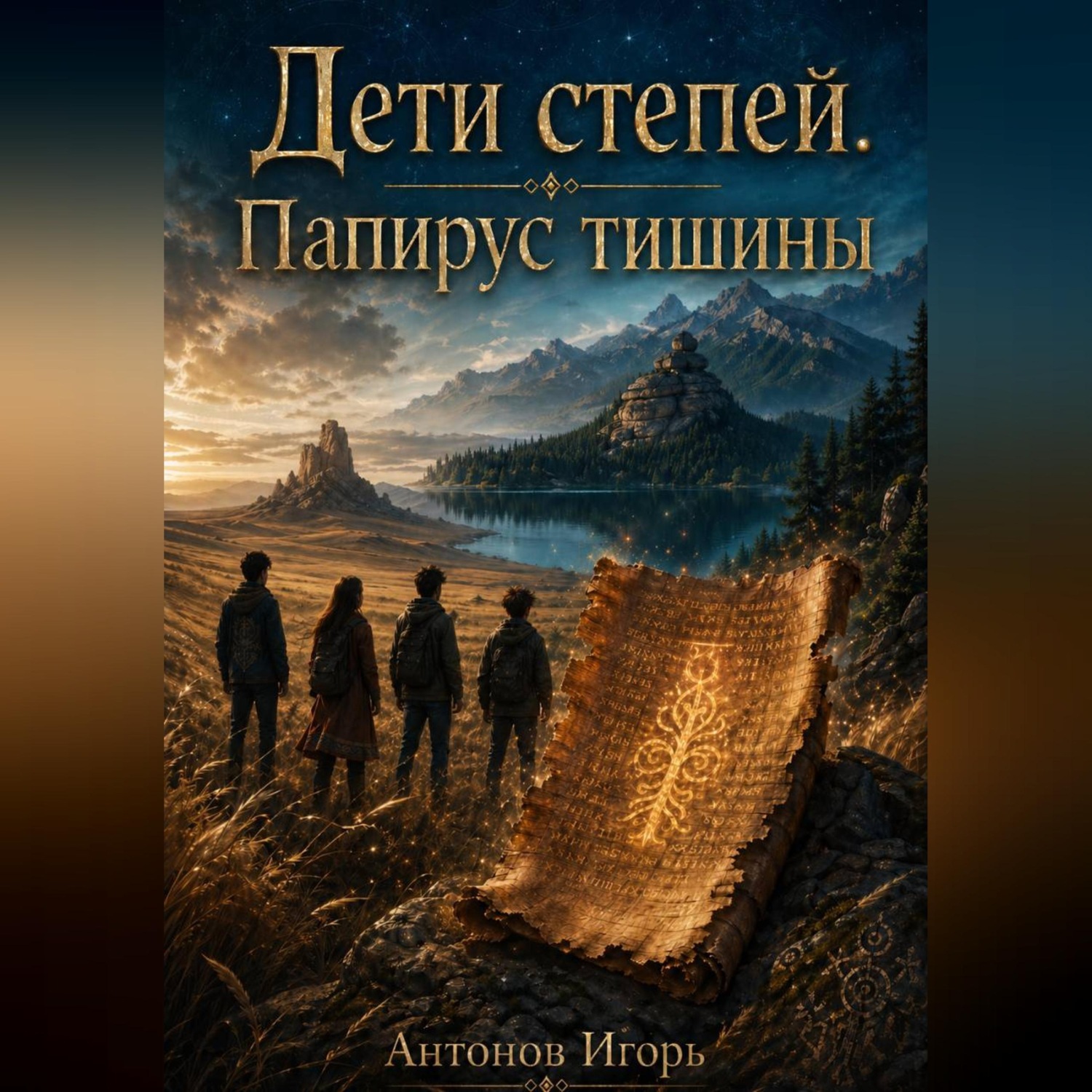 Обложка книги «Дети степей. Папирус тишины»