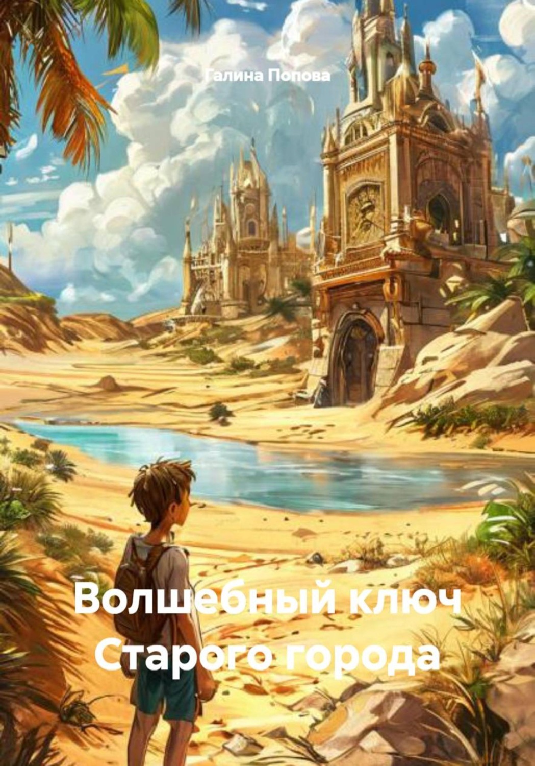 Обложка книги «Волшебный ключ Старого города»