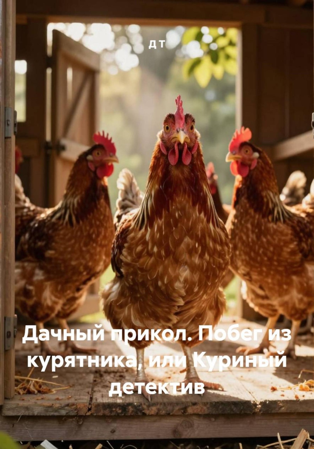 Обложка книги «Дачный прикол. Побег из курятника, или Куриный детектив»