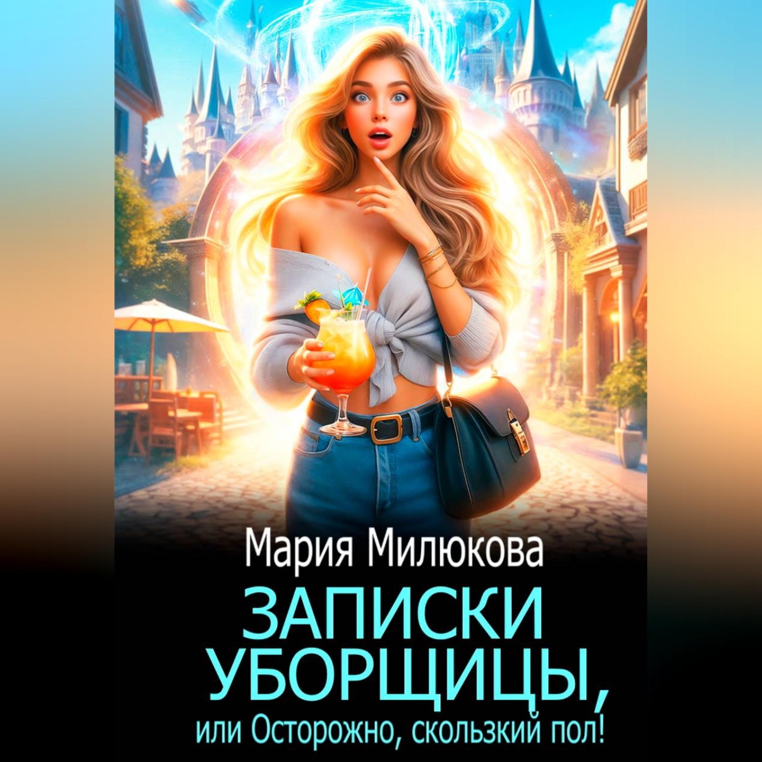 Обложка книги «Записки уборщицы, или Осторожно, скользкий пол!»