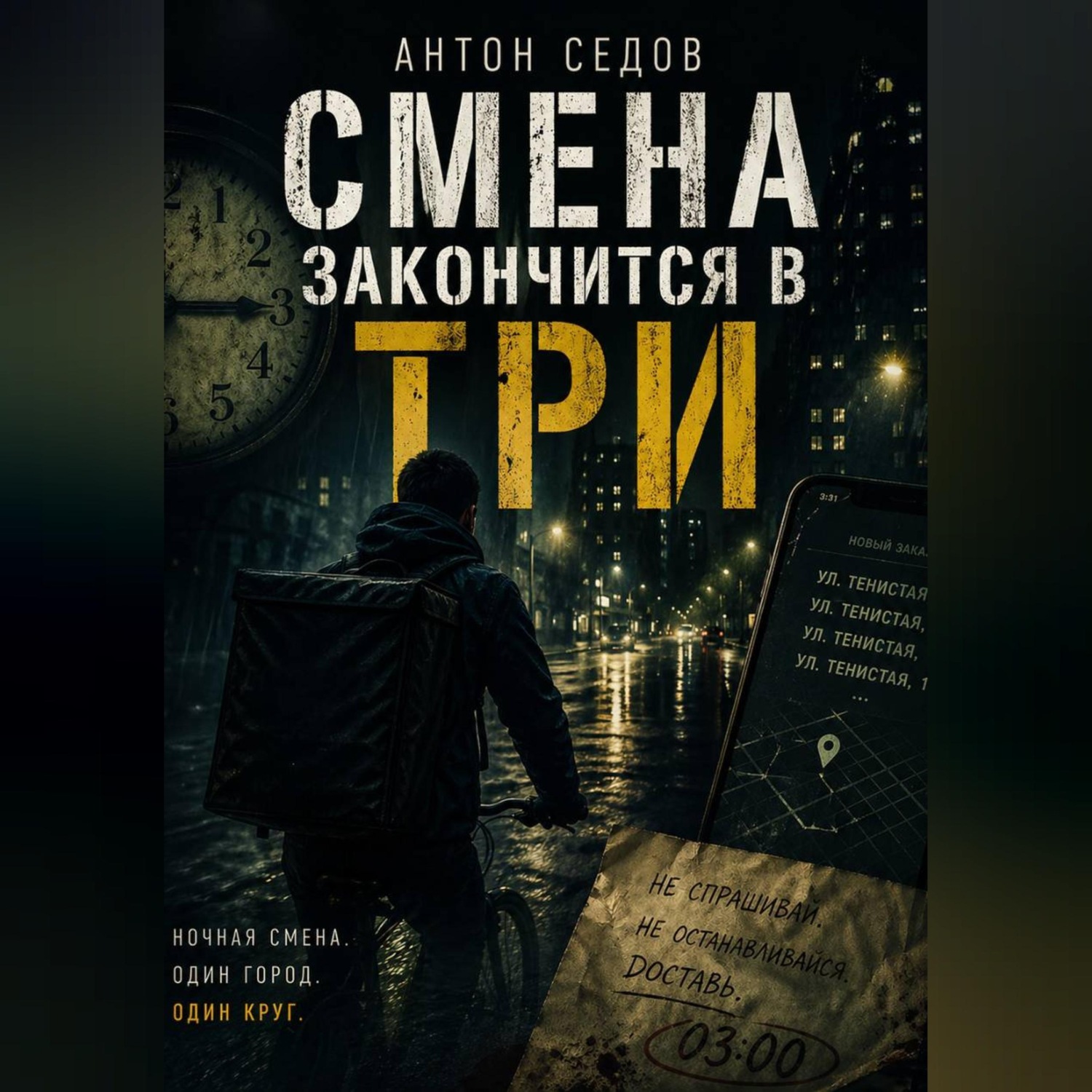 Обложка книги «Смена закончится в три»