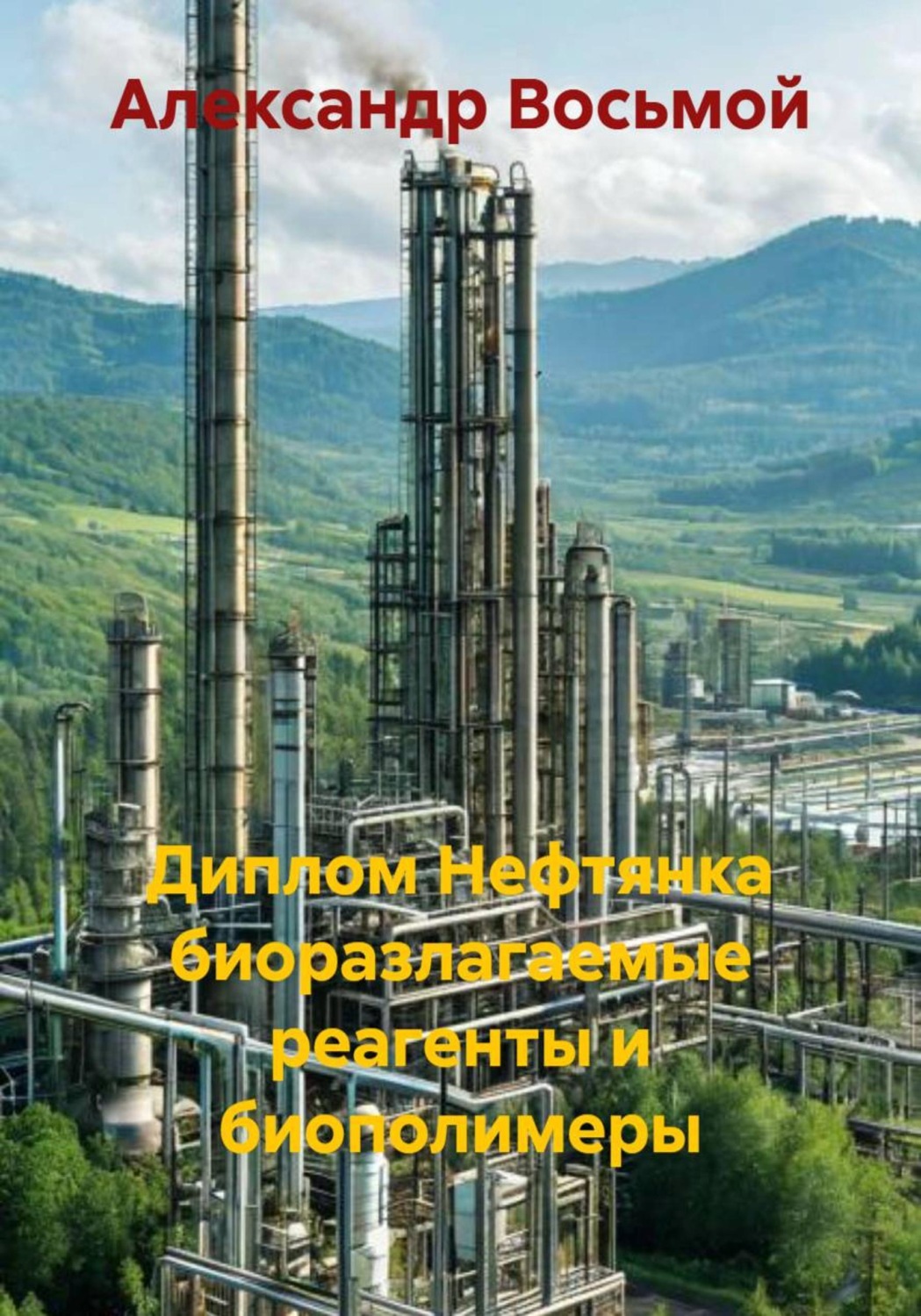 Обложка книги «Диплом Нефтянка биоразлагаемые реагенты и биополимеры»