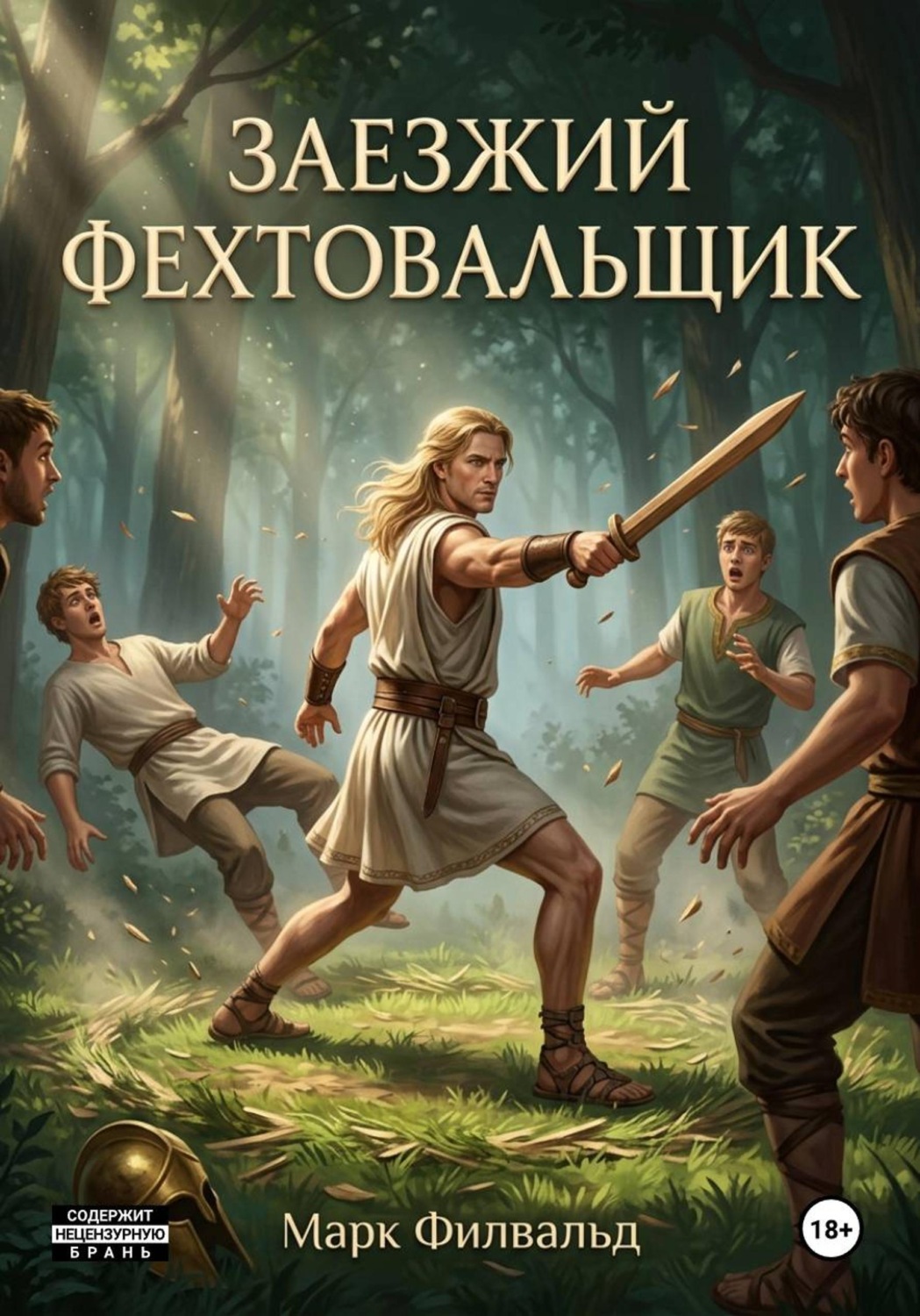 Обложка книги «Заезжий фехтовальщик»