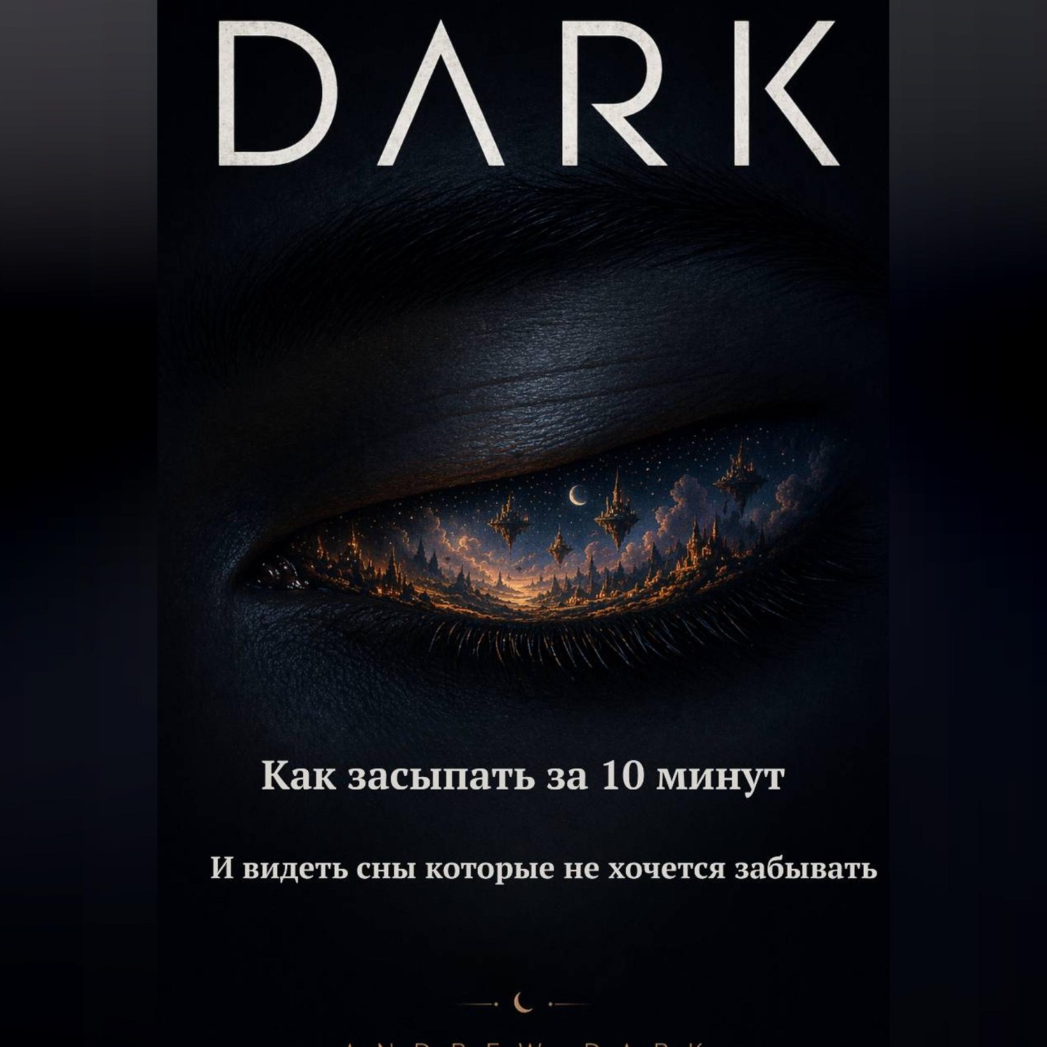 Обложка книги «DARK Как засыпать за 10 минут и видеть сны которые не хочется забывать»