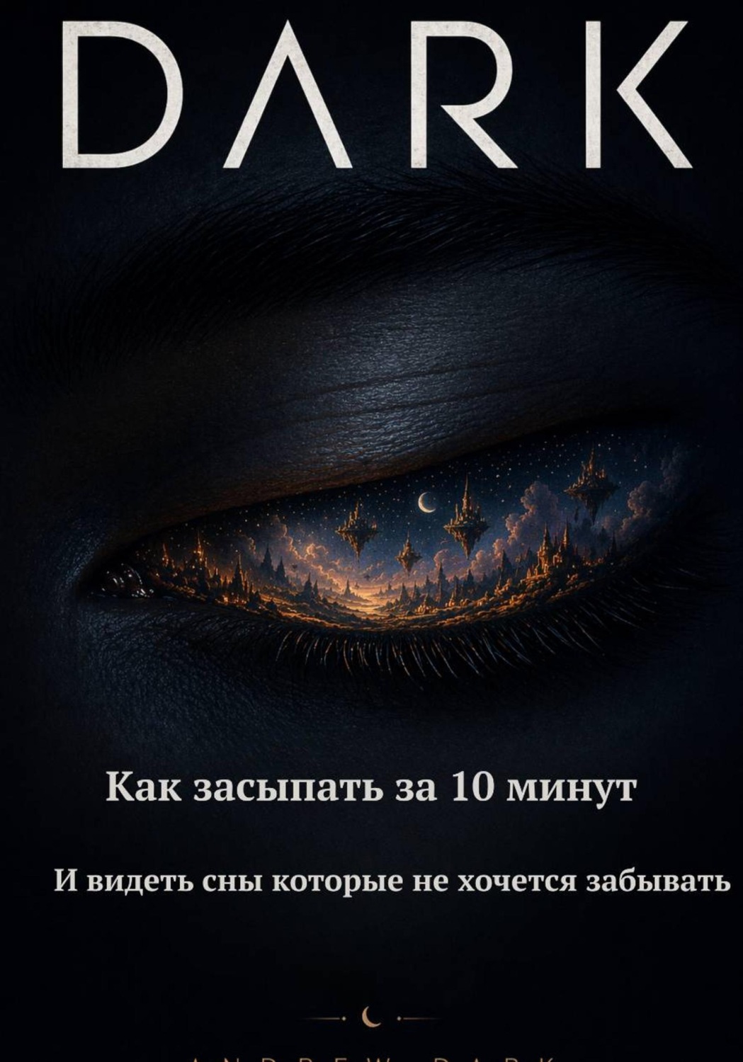 Обложка книги «DARK Как засыпать за 10 минут и видеть сны которые не хочется забывать»