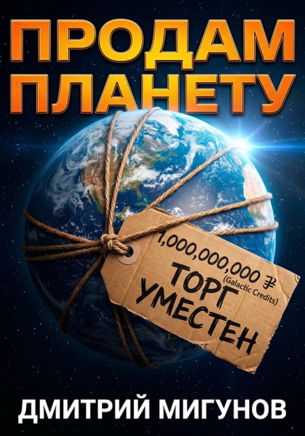 Обложка книги «Продам планету. Б/у, торг уместен»