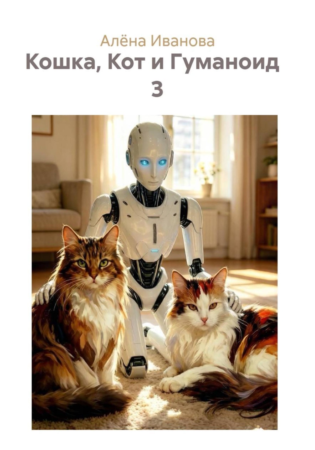 Обложка книги «Кошка, Кот и Гуманоид 3»