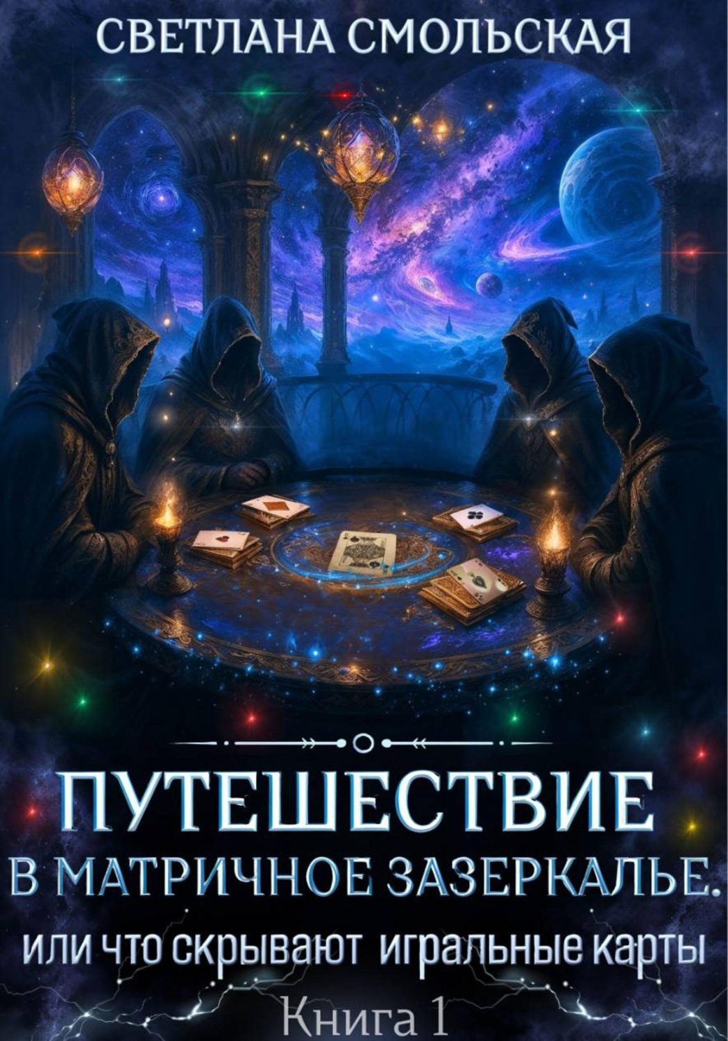Обложка книги «Путешествие в матричное Зазеркалье, или Что скрывают игральные карты»