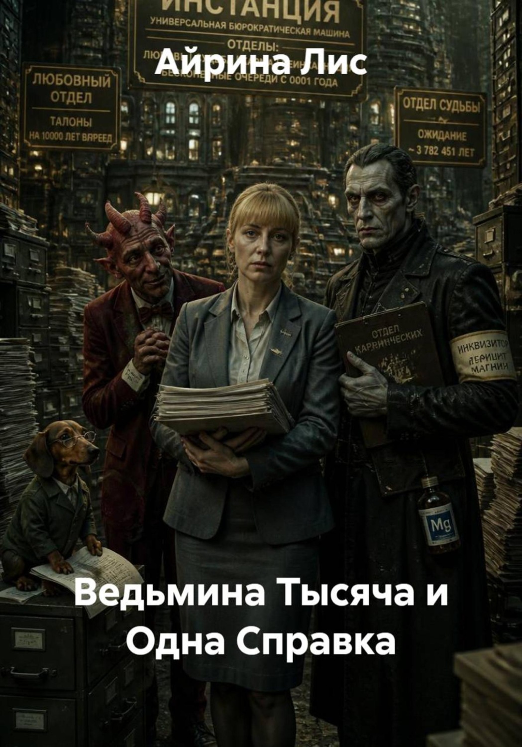 Обложка книги «Ведьмина Тысяча и Одна Справка»