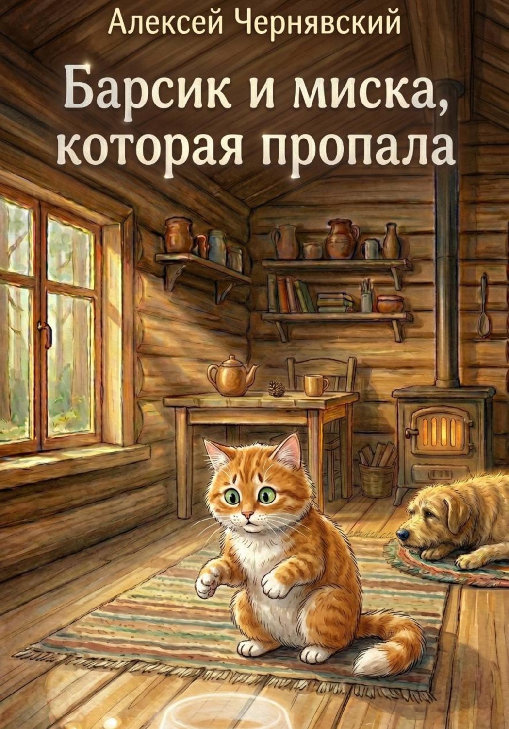 Обложка книги «Барсик и миска, которая пропала»