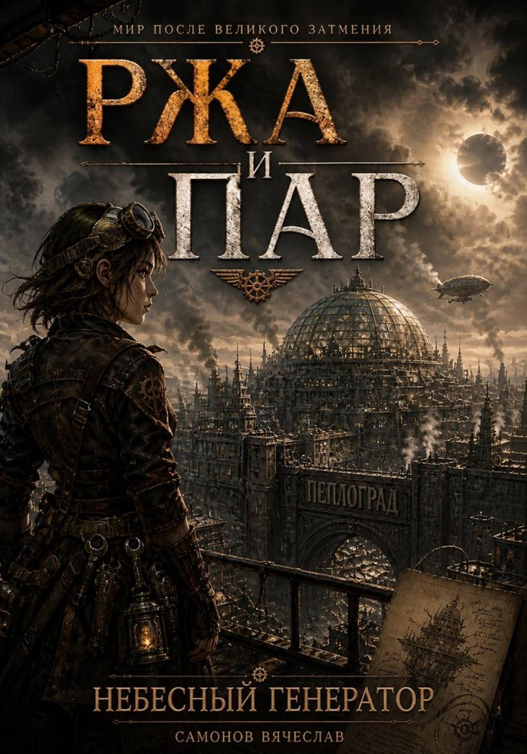 Обложка книги «Ржа и пар I. Небесный генератор»