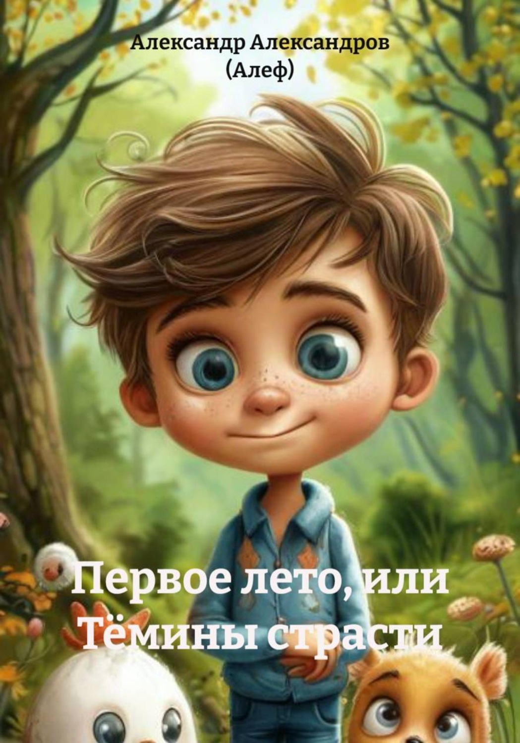 Обложка книги «Первое лето, или Тёмины страсти»