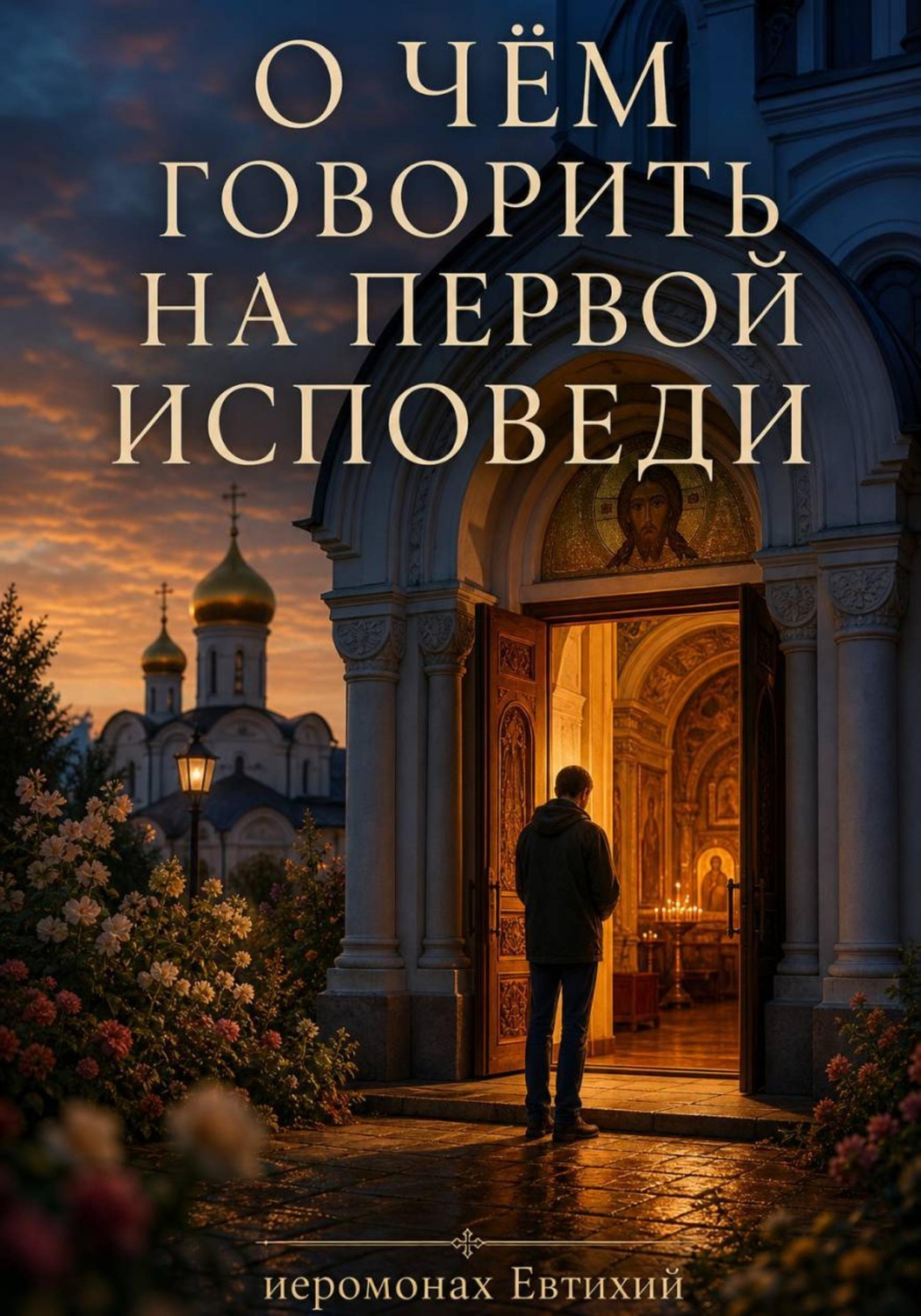 Обложка книги «О чем говорить на первой исповеди»