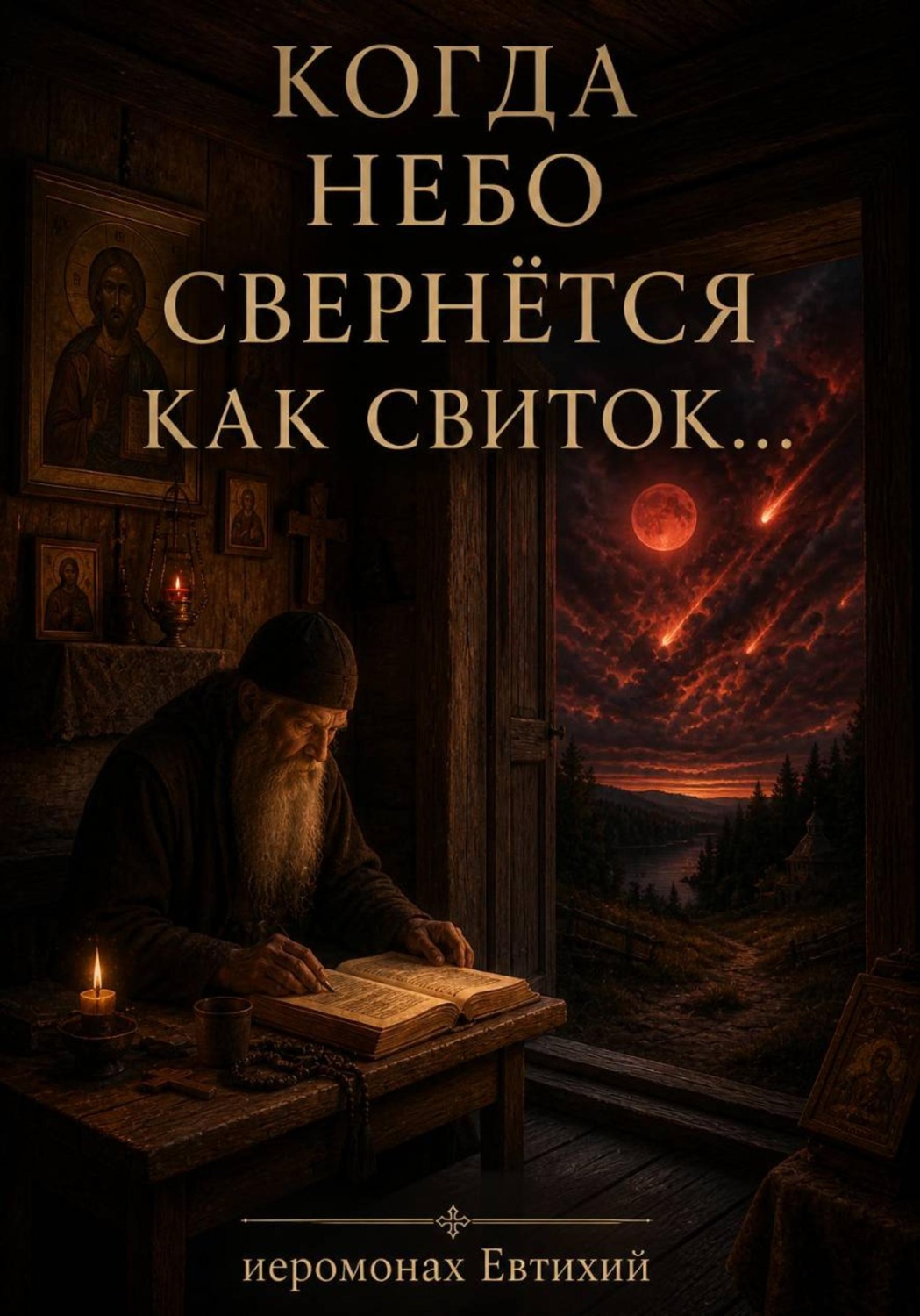 Обложка книги «Когда небо свернется как свиток»