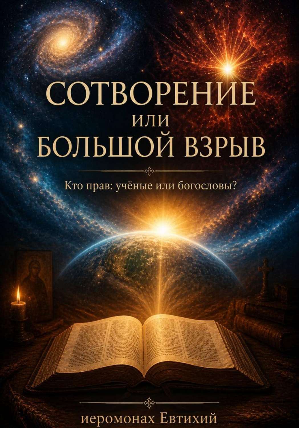 Обложка книги «Сотворение или Большой взрыв?»