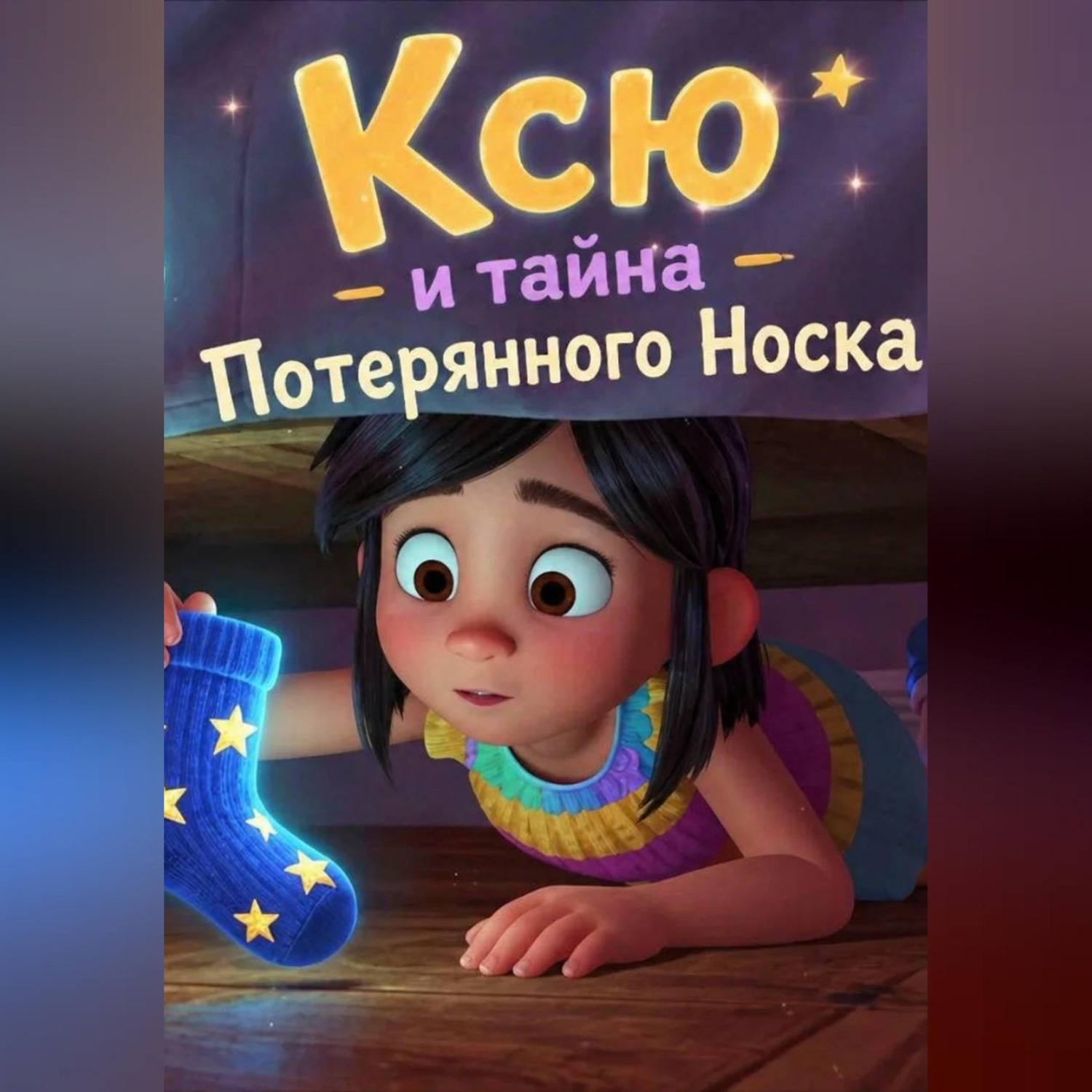 Обложка книги «Ксю и тайна Потерянного Носка»