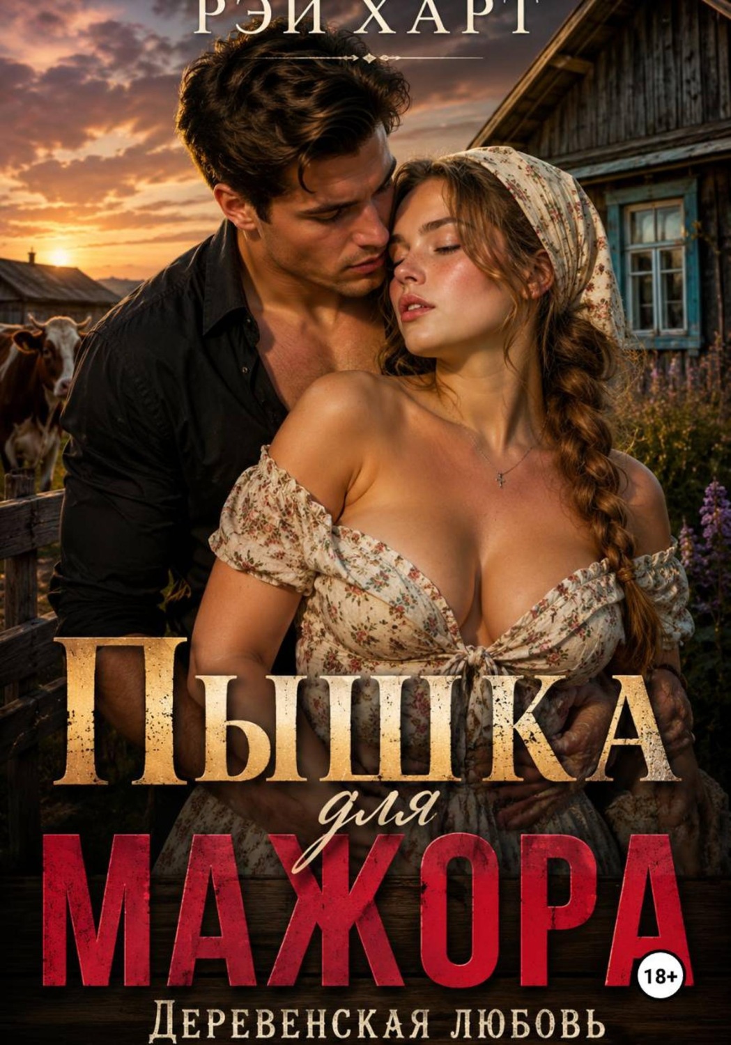 Обложка книги «Пышка для мажора. Деревенская любовь»