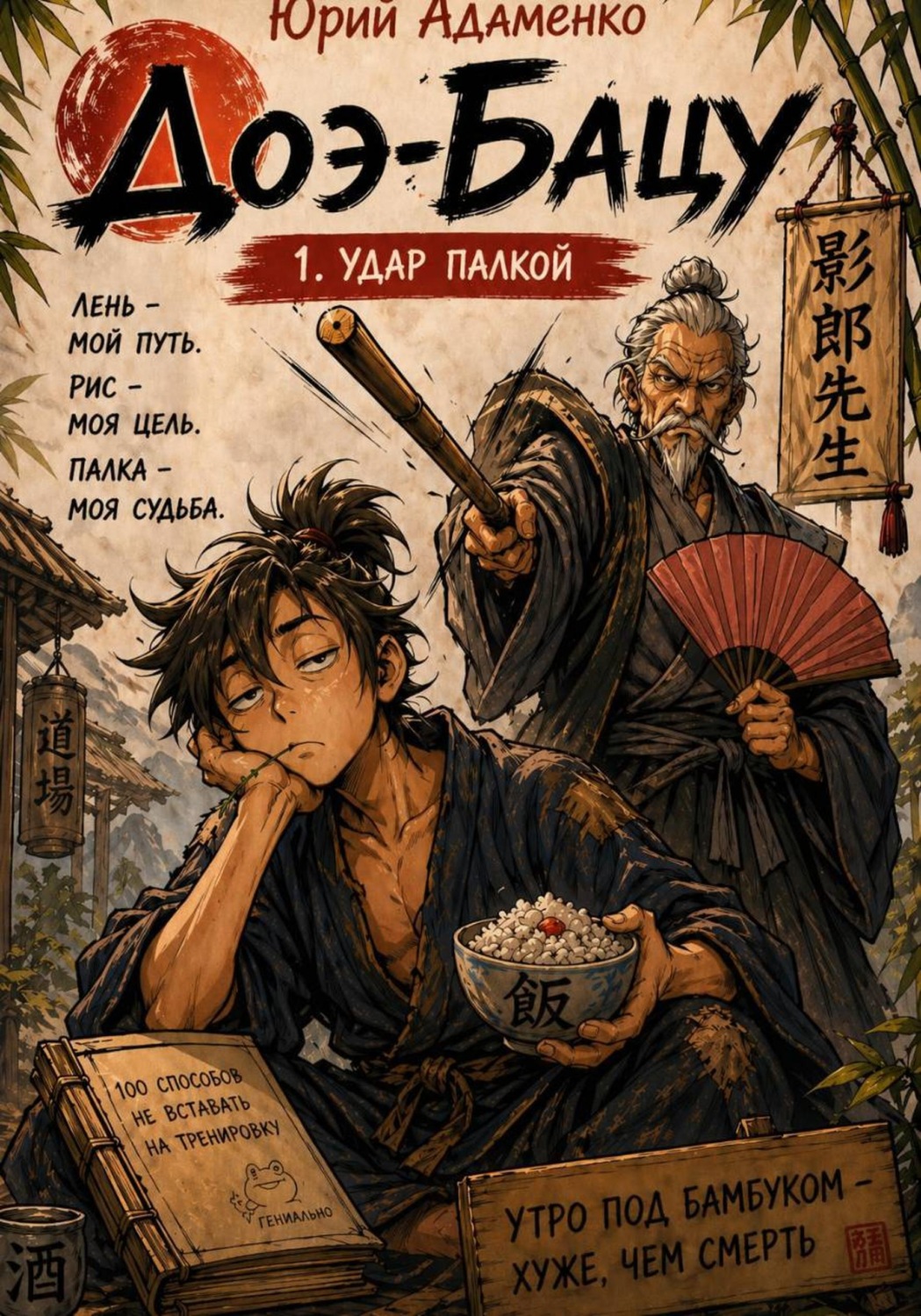 Обложка книги «Доэ-Бацу. 1.Удар палкой»