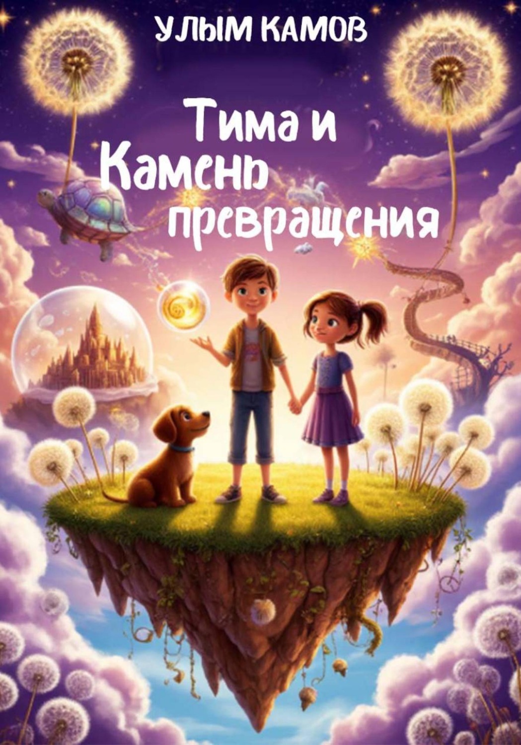 Обложка книги «Тима и Камень превращения»