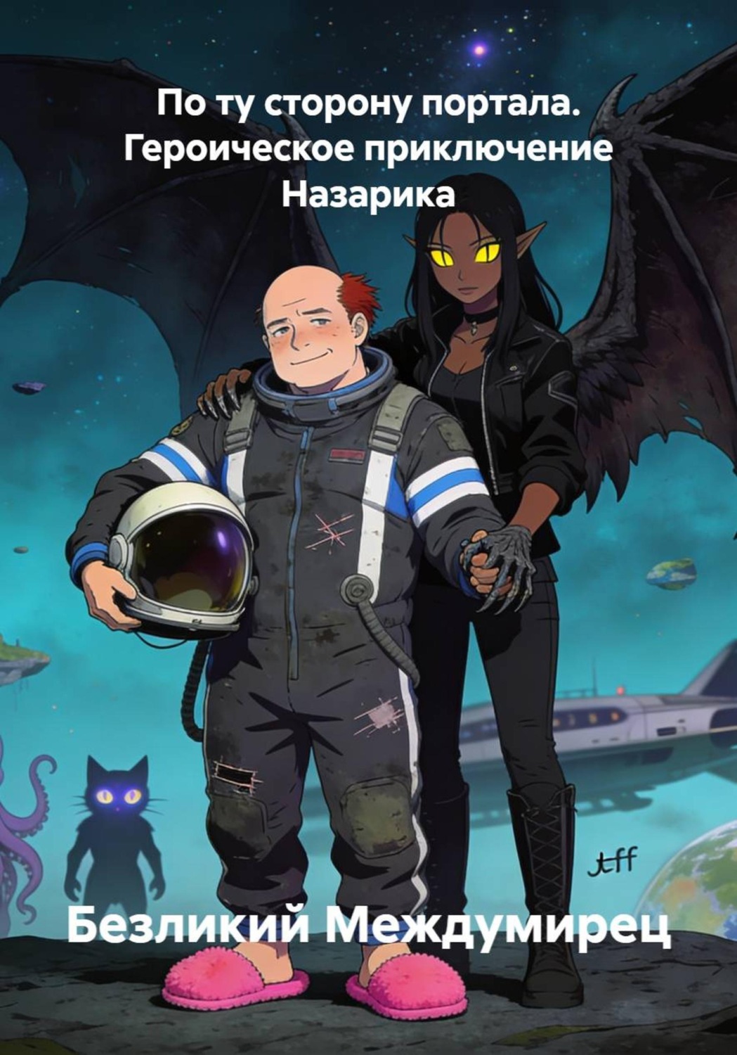 Обложка книги «По ту сторону портала. Героическое приключение Назарика»