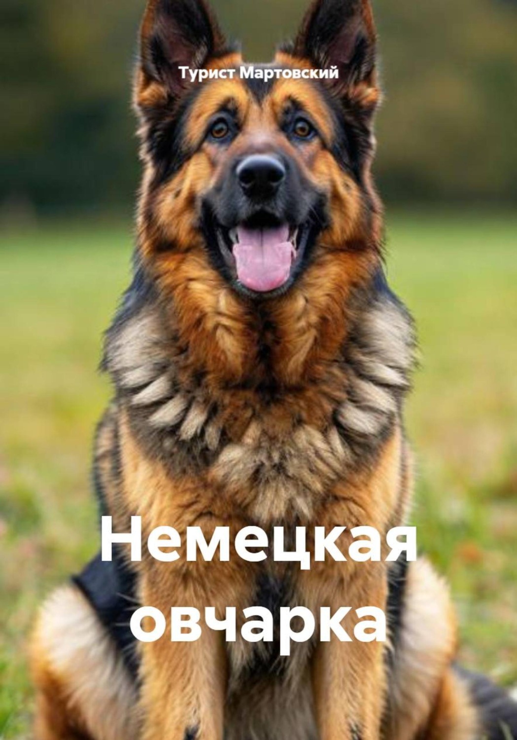 Обложка книги «Немецкая овчарка»