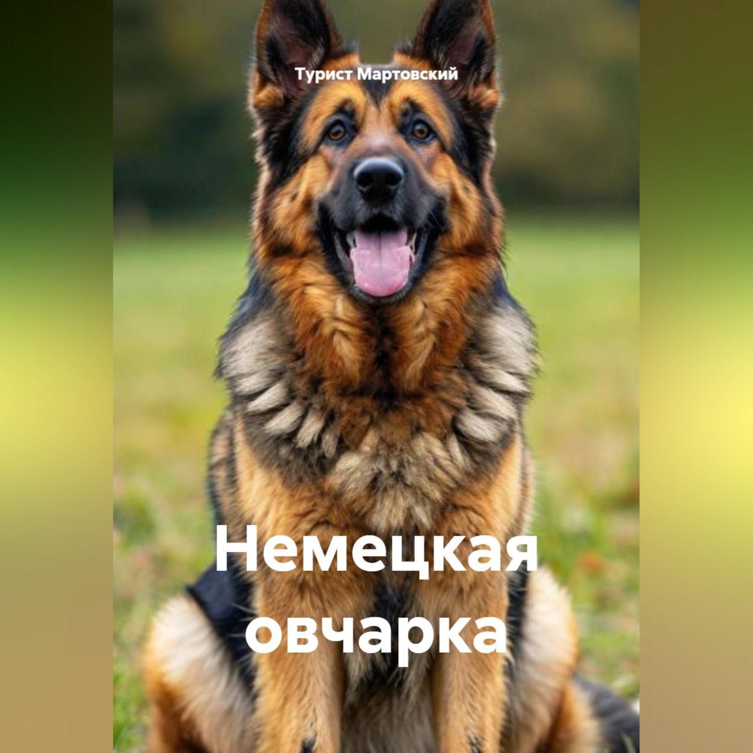 Обложка книги «Немецкая овчарка»