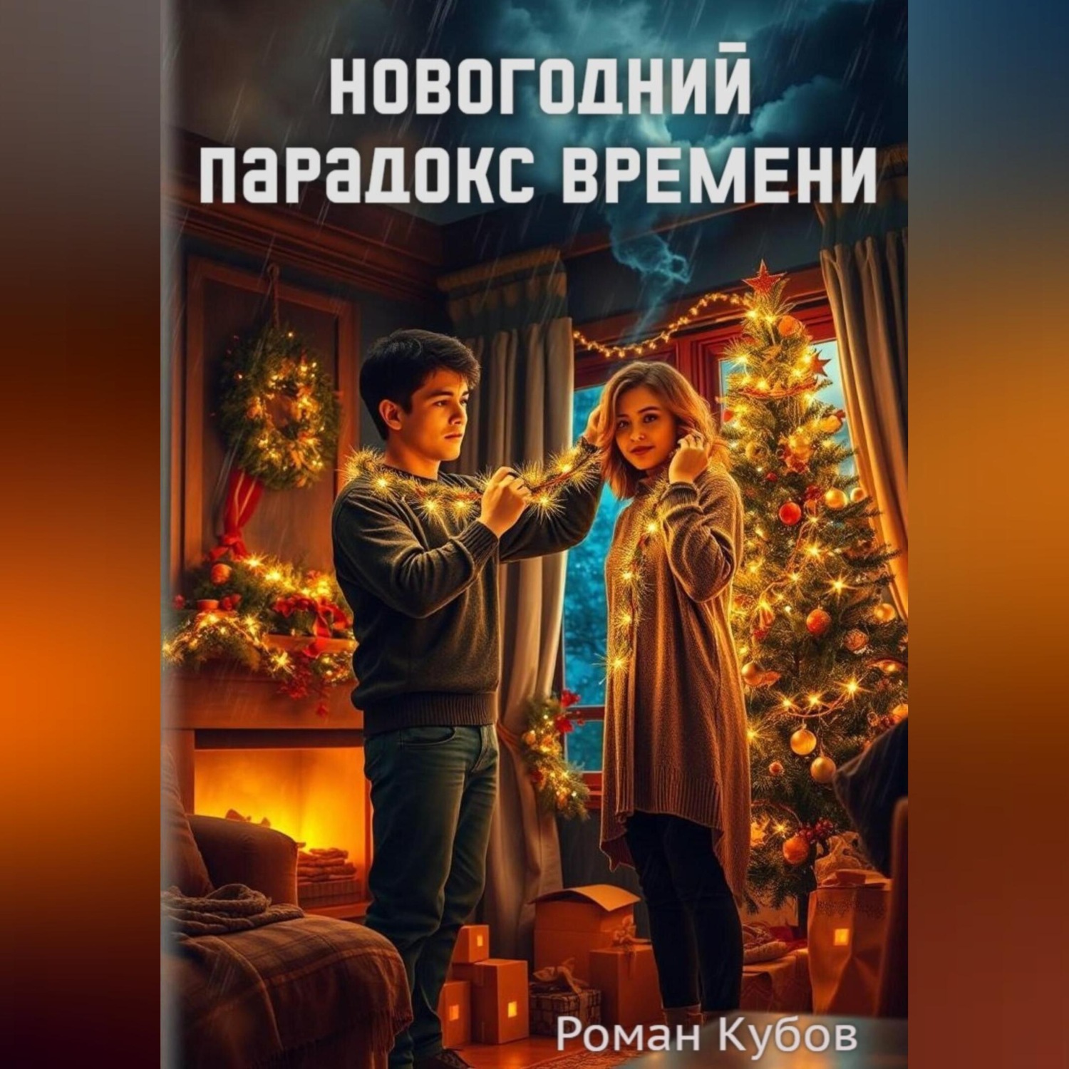 Обложка книги «Новогодний парадокс времени»