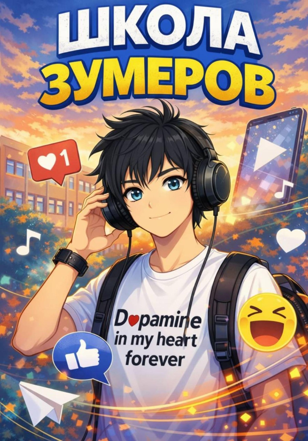 Обложка книги «Школа зумеров»