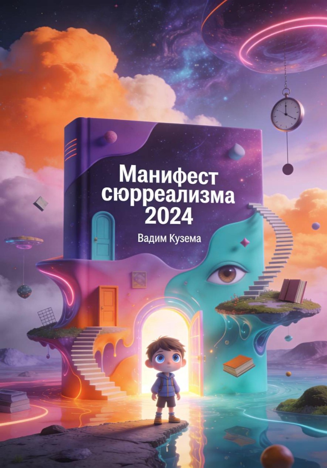 Обложка книги «Манифест сюрреализма 2024»