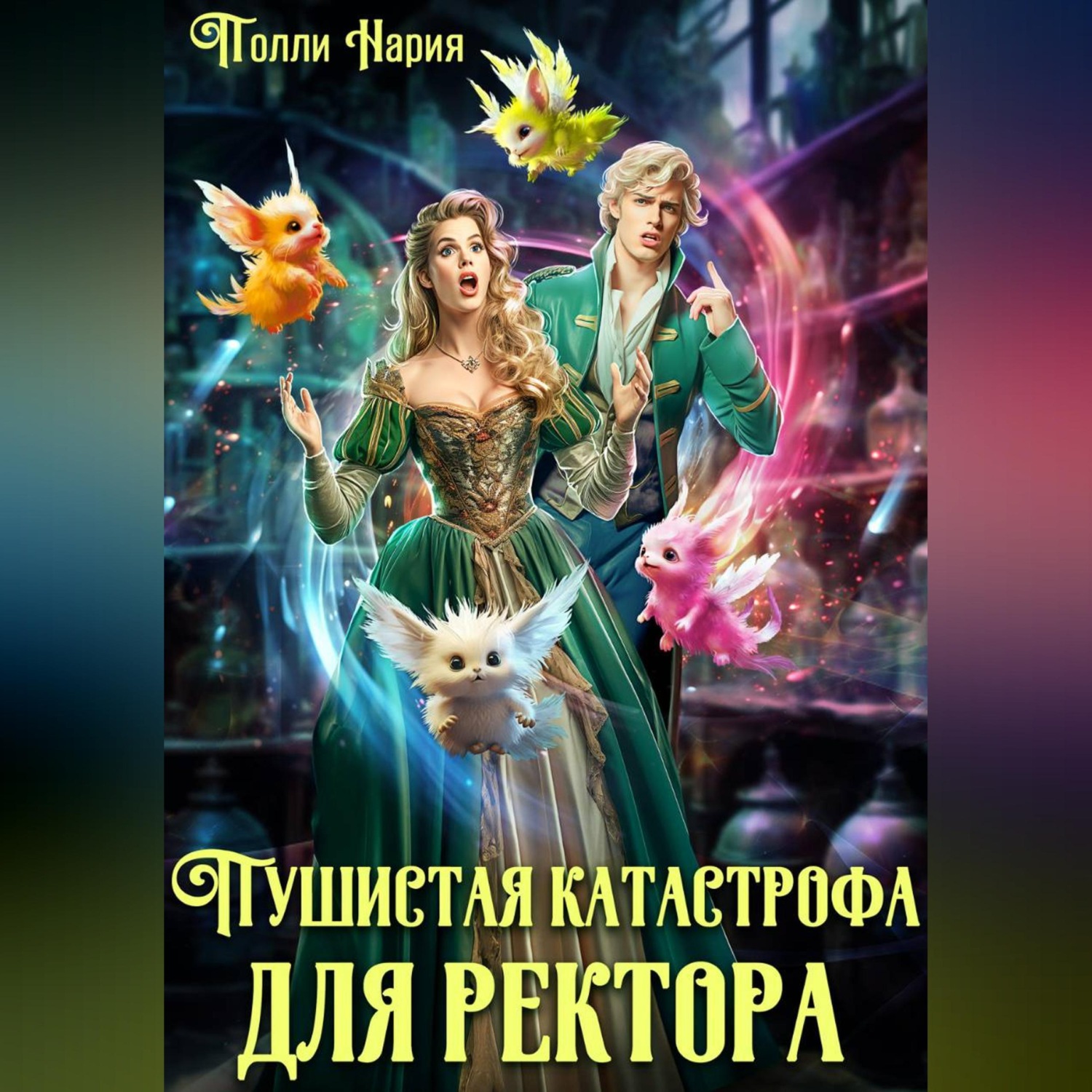 Обложка книги «Пушистая катастрофа для ректора»