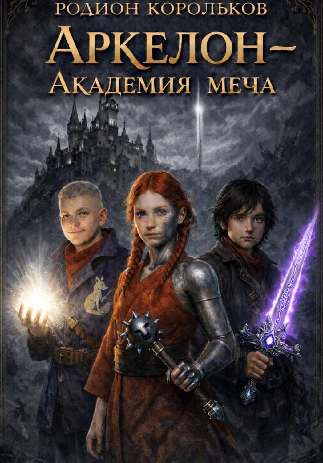 Обложка книги «Аркелон - академия меча»
