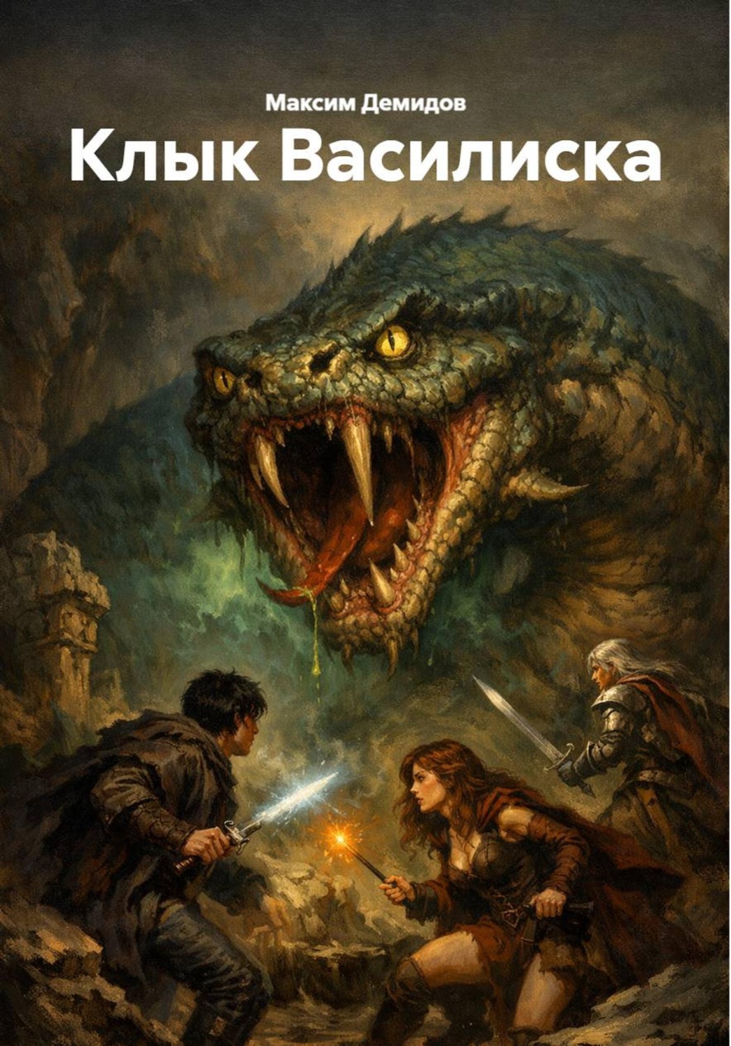 Обложка книги «Клык Василиска»
