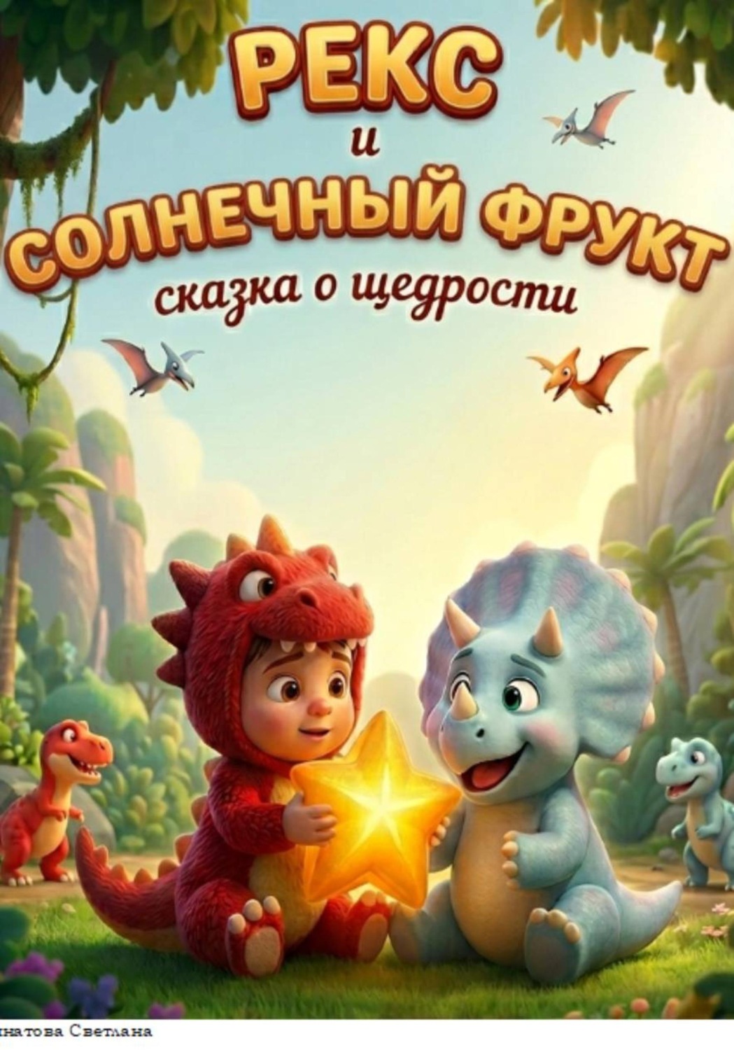Обложка книги «Рекс и солнечный фрукт»