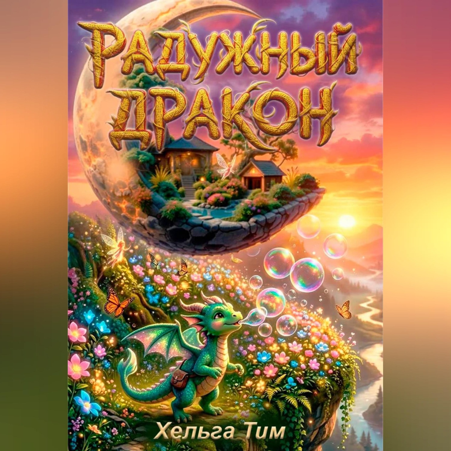 Обложка книги «Радужный дракон»