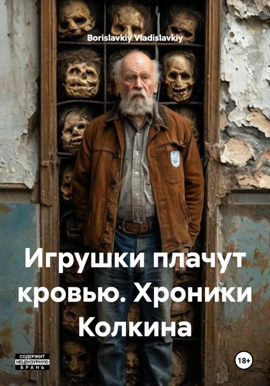 Обложка книги «Игрушки плачут кровью. Хроники Колкина»