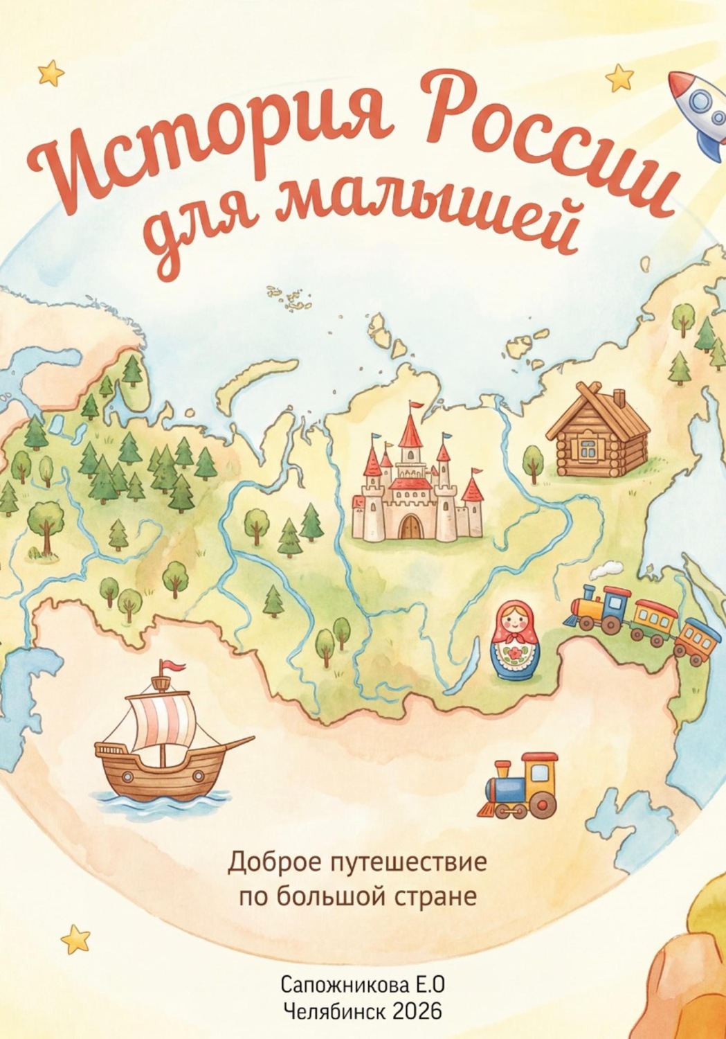 Обложка книги «История России для малышей»